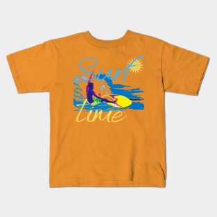 Surf Time tshirt,Summer Vacation Kids T-Shirt